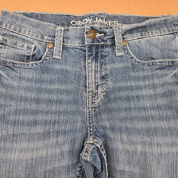 Cody James Mens 30x32 Straight Leg Blue Denim Workwear Comfort Classics Western - Picture 4 of 12